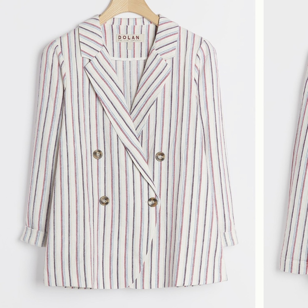 Final Sale 🔥 No More Low Offer DOLAN ANNA DOUBLE-BREASTED BLAZER